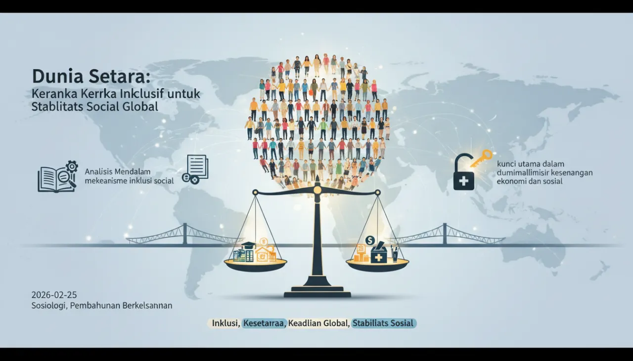 Dunia Setara: Kerangka Kerja Inklusif untuk Stabilitas Sosial Global